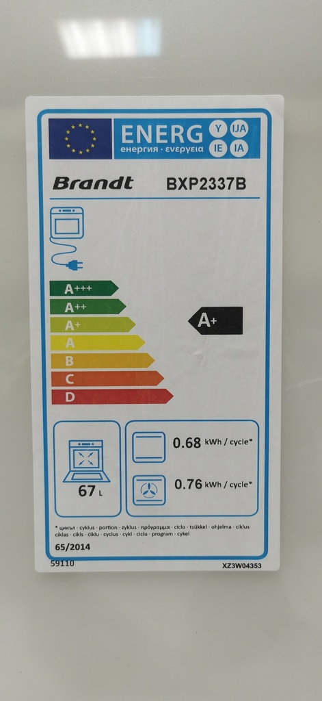 BRANDT BXP2337B SONDE TEMPERATURE PIECE NEUVE