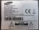 SAMSUNG PS-42C96HD CARTE T-CON LJ41-04780A