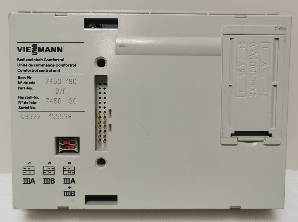 VIESSMANN 7450180 UNITE DE CONTROLE