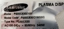 SAMSUNG PS50C530C1W CARTE T-CON 50UF2 LJ41-08382A