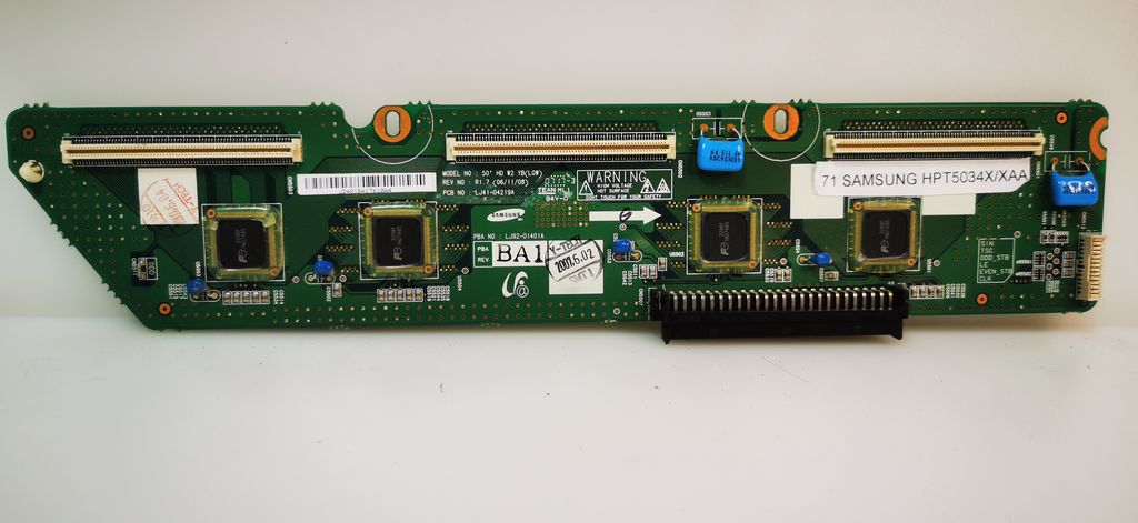 SAMSUNG HPT5034XXAA 2 CARTE YB LJ41-04218A & LJ41-04219A