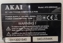 AKAI ATE-55B5544K CARTE PRINCIPALE CARTE MERE ALIMENTATION LDD.M3458.A138