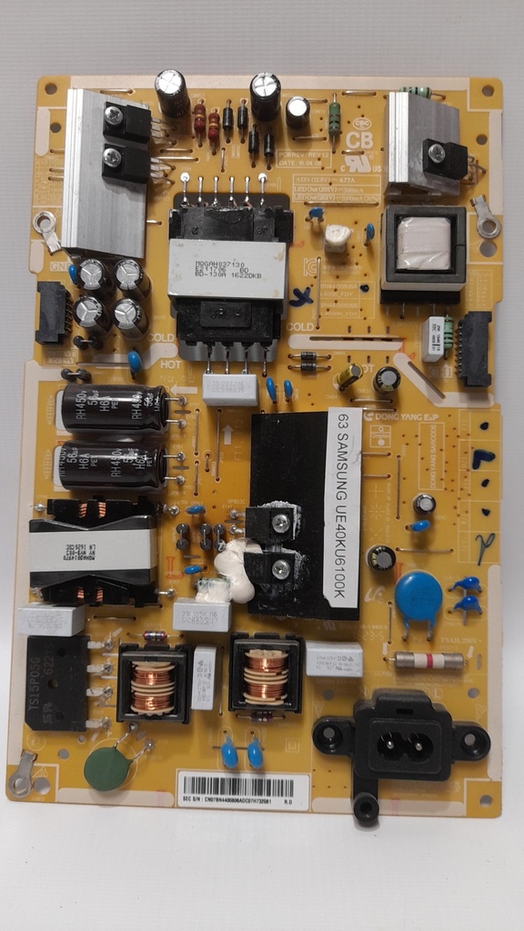 SAMSUNG UE40KU6100K CARTE ALIMENTATION BN-44-00802A L40S6_FDY