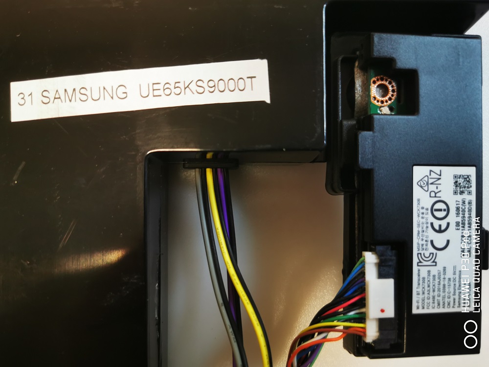 SAMSUNG UE65KD9000T-1 BOUTON IR ON OFF WIFI