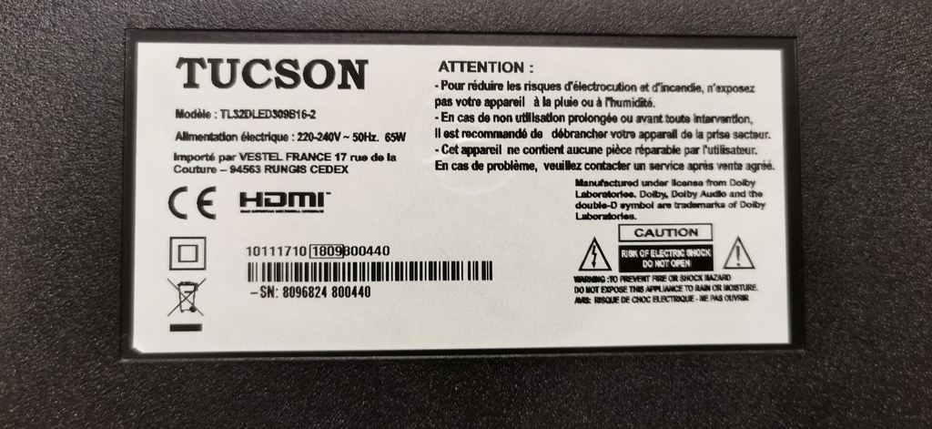 TUCSON TL320LED309B16-2 NAPLE