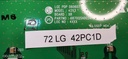 LG 42PC1D CARTE XR LGE PDP 060607 42X3 6870QSH005A XL & LGE PDP 060608 42X3 6870QMH005A