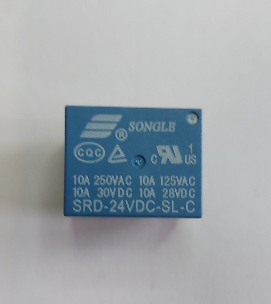 Relais Songle SRD-24vDC-SL-C 10A 250V