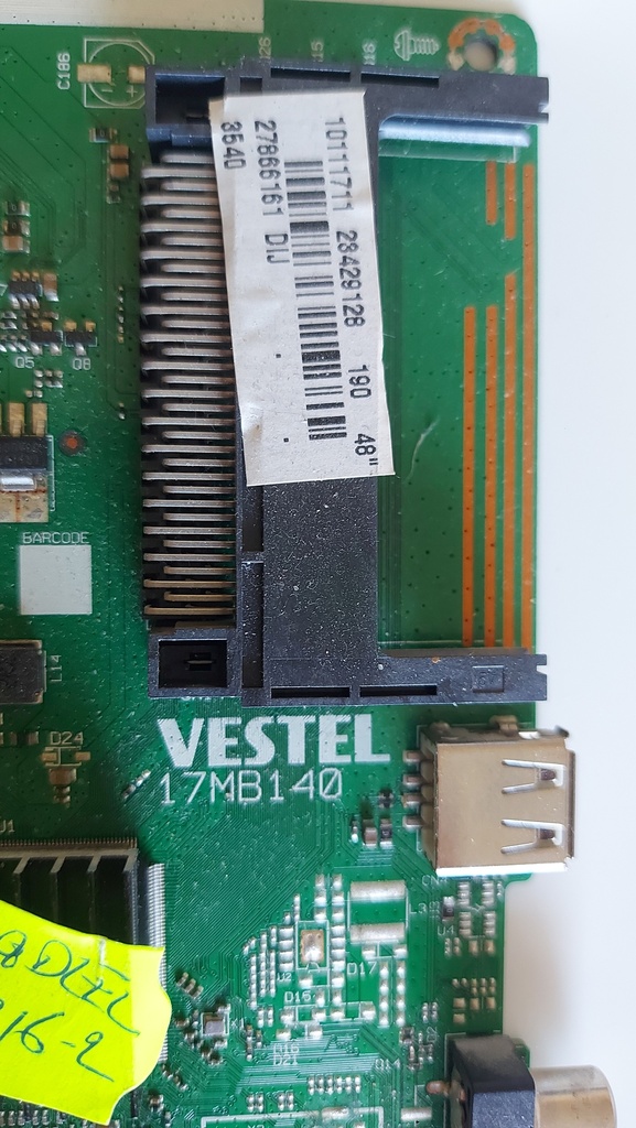 TV CARTE MERE VESTEL 17MB140