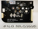 LG 32LG3500 CARTE BOUTON ON OFF IR