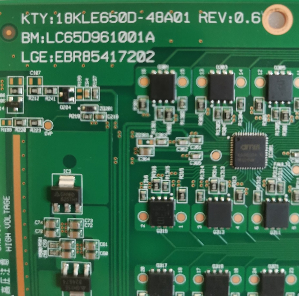 LG 65SK8500PLA CARTE INVERTER KTY 18KLE650D-48A01 REV 0.6