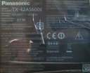 PANASONIC TX-42AS600E CARTE ALIMENTATION TNPA5916 REV 1