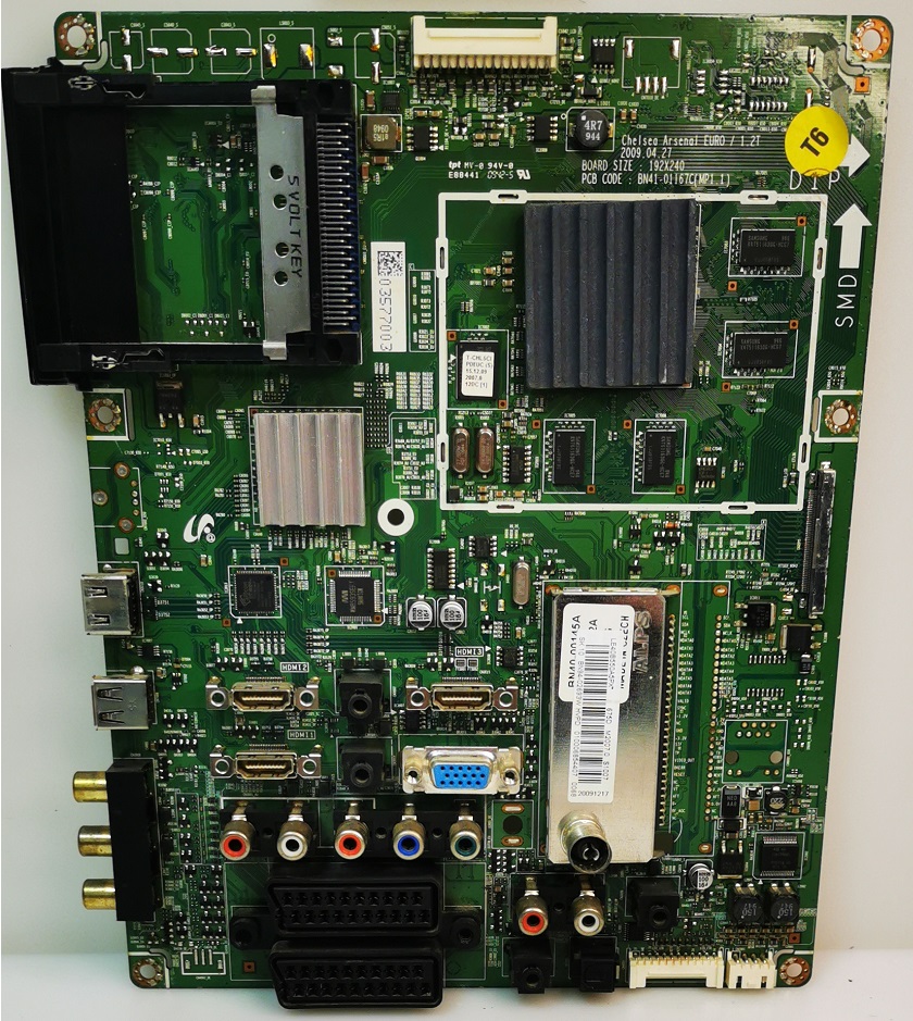 SAMSUNG LE40B551A6P – Carte mère BN41-01167C MP1.1
