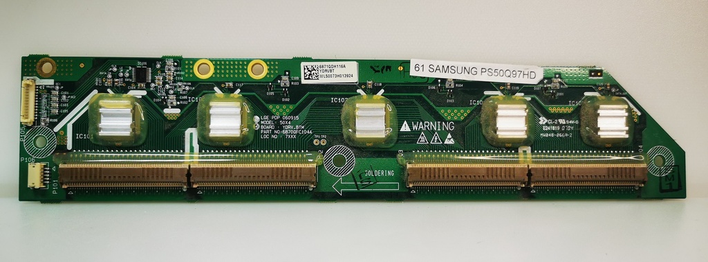 SAMSUNG PS50Q97HD – CARTE YDRV LGE PDP 060915 YDRV_BTM 6870QFC10A