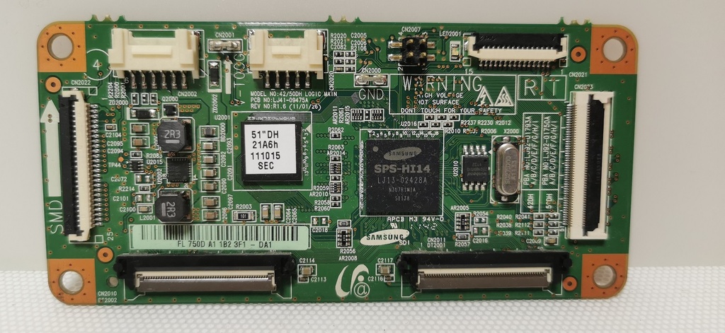SAMSUNG PS51D450A2WXZF – Carte T-CON 42/50HD LJ41-09475A
