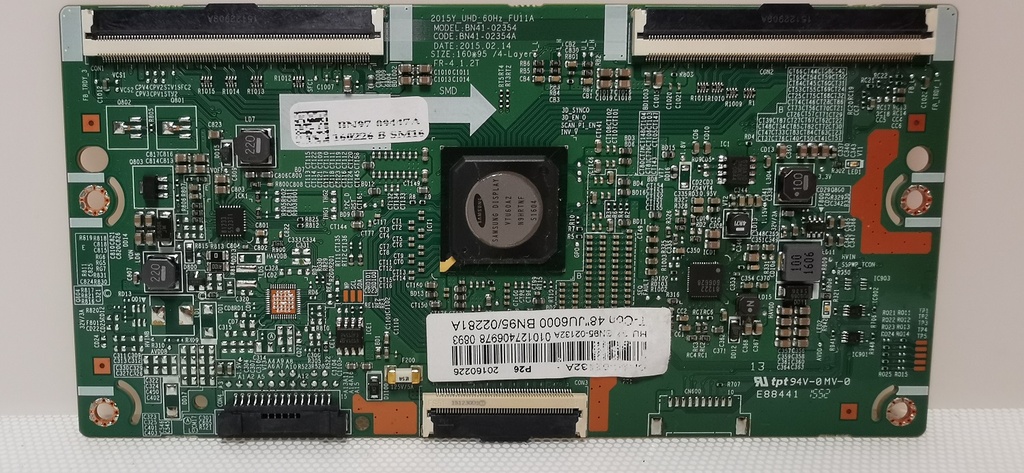 SAMSUNG UE48JU5000K – Carte T-CON BN41-02354A 2015Y_UHD_60Hz_FU11A