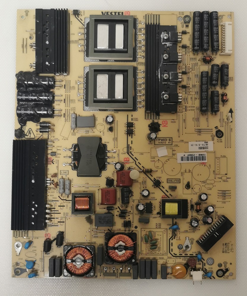 TELEFUNKEN TFL S65300FHD200B CARTE ALIMENTATION 17PW03-6