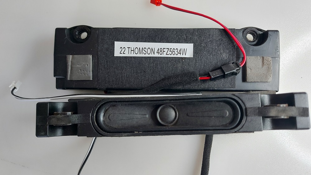 THOMSON 48FZ5634W – Haut-parleurs TESTE AVANT DEMONTAGE