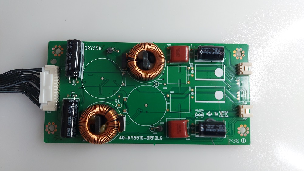 THOMSON 48FZ5634W INVERTEUR TESTE AVANT DEMONTAGE