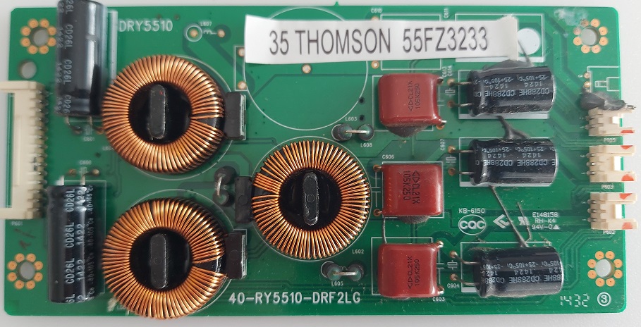 THOMSON 55FZ3233 – Carte inverter 40-RY5510-DRF2LG