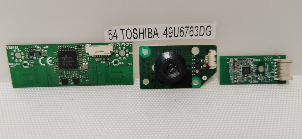 TOSHIBA 49U6763DG – CARTE BOUTON ON/OFF IR WIFI