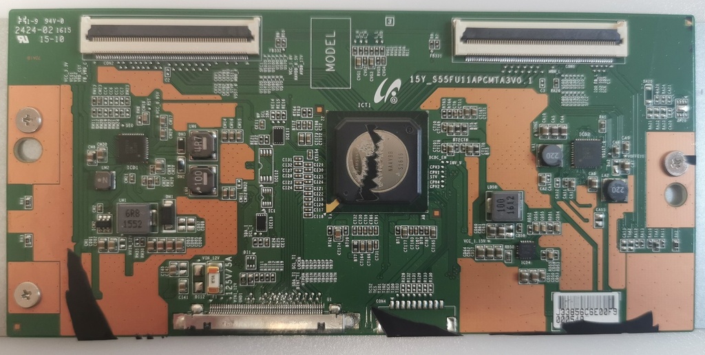 DUAL DL-TQL55UHD001 – Carte T-CON 15Y_S55FU11APCMTA3V0.3
