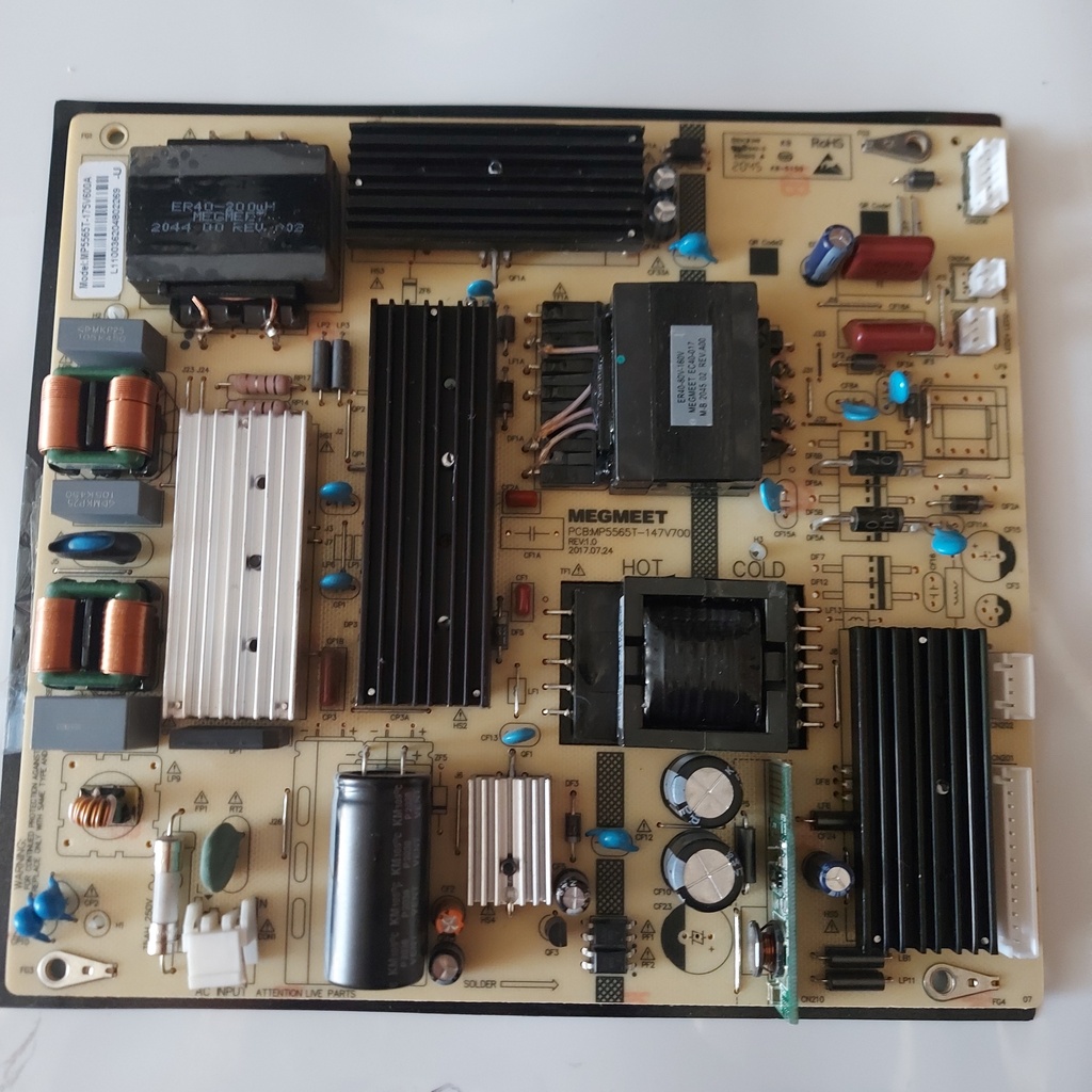 SMART TECH SMT5530UC2M1B1 – Carte alimentation MP5565T-147V700 MP5565T-147V700