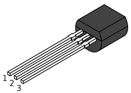 BS270 BS270FS-ND MOSFET N-CH 60V 400MA TO92-3 1 pièce