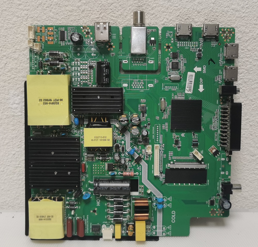 AKAI ATE-55B5544K – Carte principale Carte mère ALIMENTATION LDD.M3458.A138
