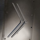 TCL 75EP660 Pieds support  avec 4 vis