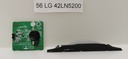 LG 42LN5200 CARTE BOUTON ON/OFF IR