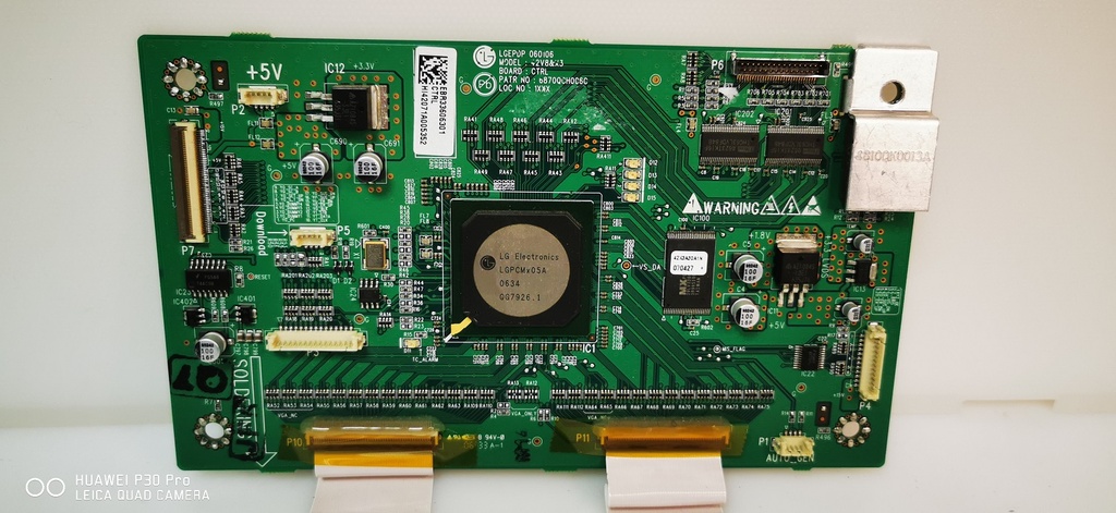 LG 42PC1D – Carte T-CON 060106 42V8&X3 6870QCH0C6C