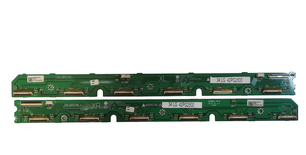 LG 42PG2500 – Carte buffer XL & XR BUFFER 42G1A_XL EAX52682281 & BUFFER 42G1A_XR EAX50223101