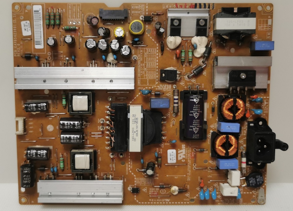 LG 55LB650V – Carte alimentation EAX65423801 2.1 REV2.0