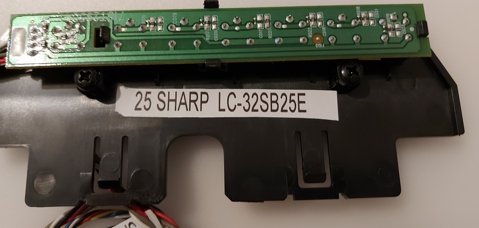 SHARP LC32SB25E BOUTON OFF IR