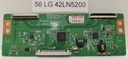 LG 42LN5200 CARTE T-CON LC500DUE-SFR1-CONTROL_mERGE 6870C-0452A