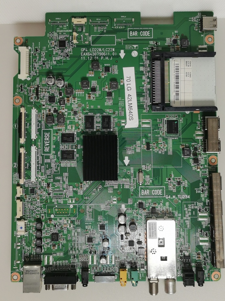 LG 42LM640S CARTE MERE EAX64307906 1.0