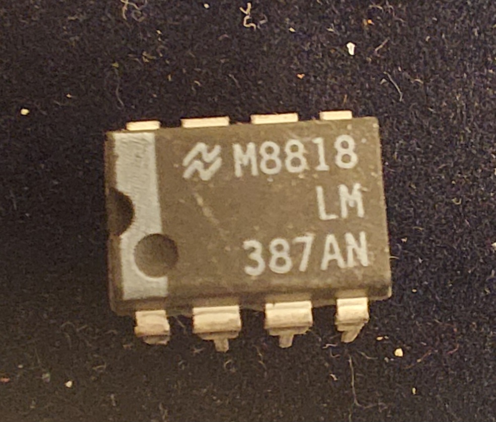 LM 387AN LM387AN DOUBLE PRÉAMPLIFICATEUR