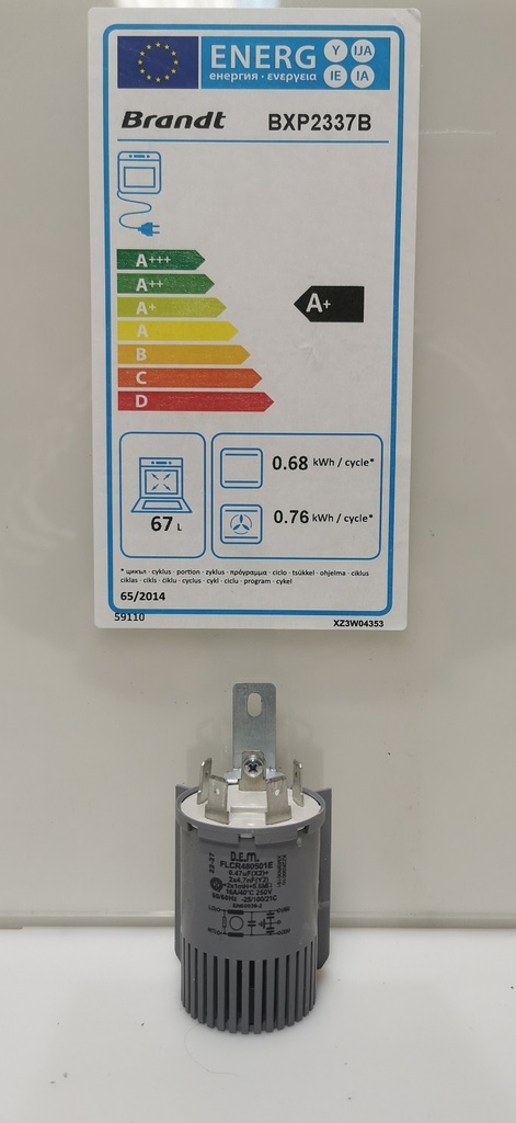 BRANDT BXP2337B FILTRE ANTIPARASITE PIECE NEUVE