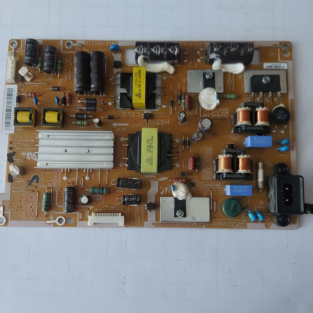 Pièce pour tv SAMSUMG UE32ES6100 CARTE ALIMENTATION BN41-00517A