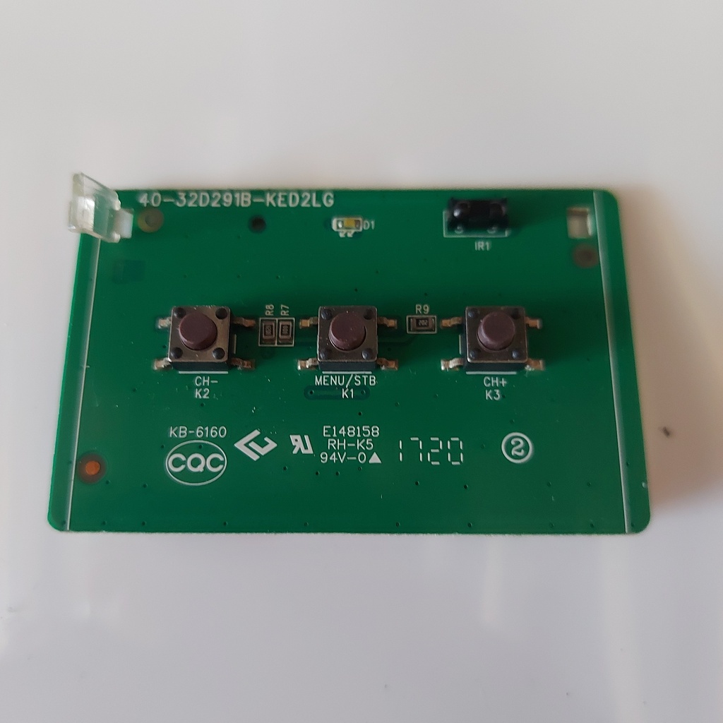 TCL U60P6046X1 – CARTE BOUTON ON OFF 40-32D291B-KED2LG