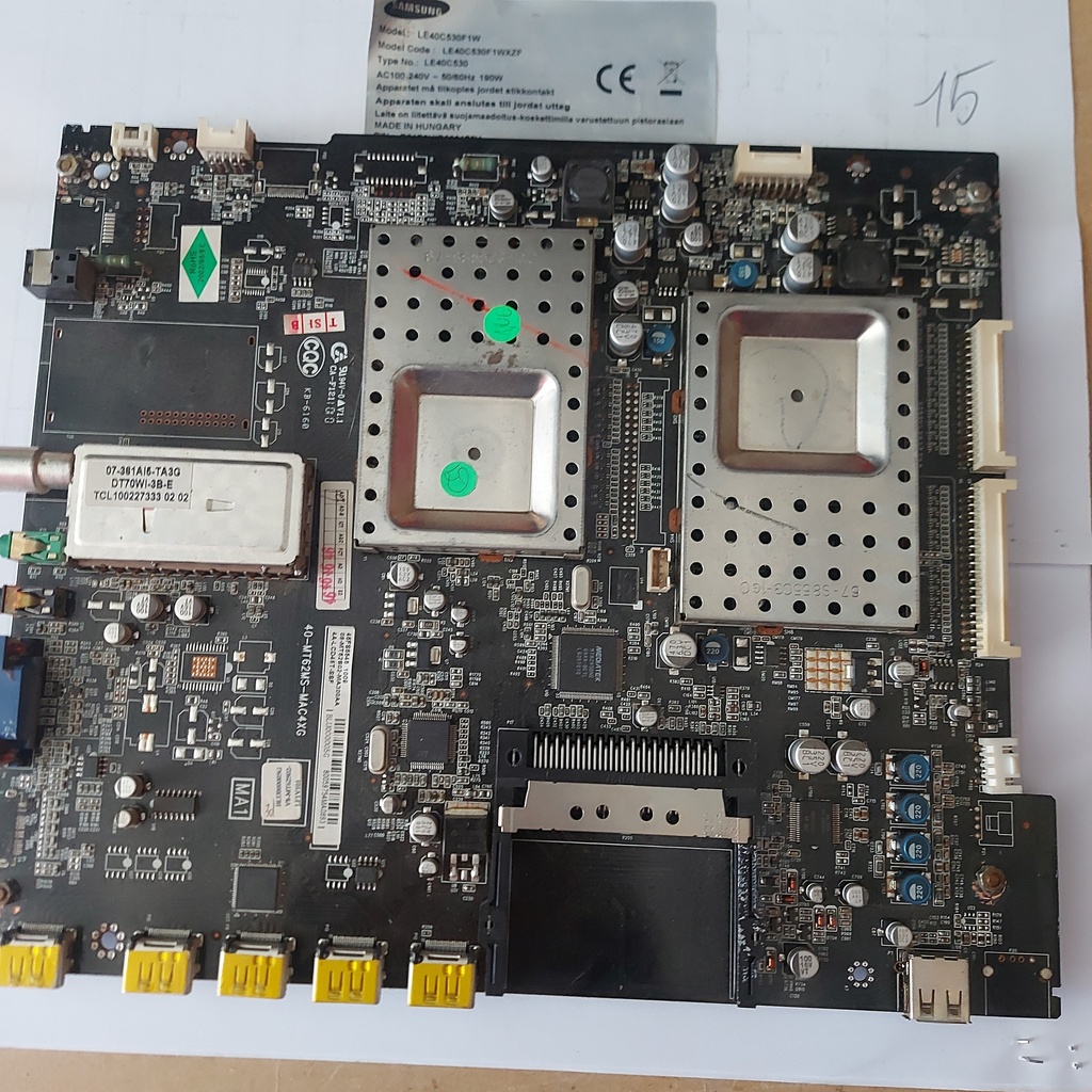 SAMSUNG LE40C530F1W – Carte mère 40-MT62MS-MAC4XG