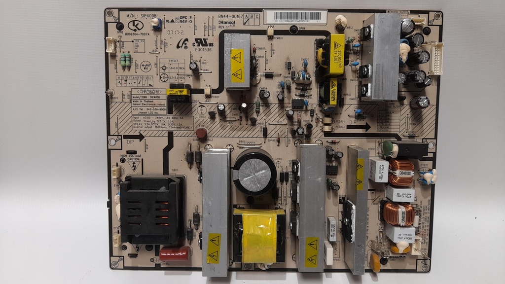 SAMSUNG LE37A456C2 – Carte alimentation SIP400B