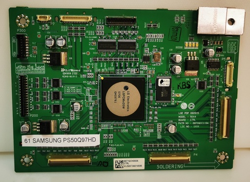 [61-] SAMSUNG PS50Q97HD – Carte T-CON LGE PDP 060915 50X4 CTRL 6870QCC119A