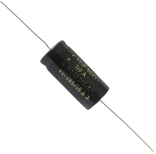 Condensateur chimique 10 µF 500 V radial – Lot de 1