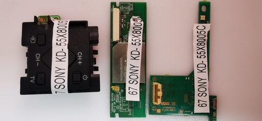[67-] Sony KD-55X8005C – CARTE BOUTON ON OFF IR