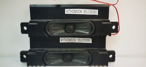 [41-] THOMSON 55UC60065 – Paire de haut-parleurs