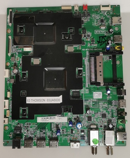 [63--] THOMSON 65UA6606 – Carte mère 40-NT67HS-MACHG