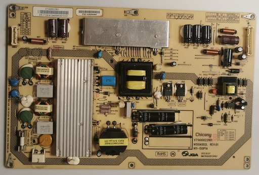 [42-] TOSHIBA 46TL938 – Carte alimentation V71A00022901 N150A002L REV01