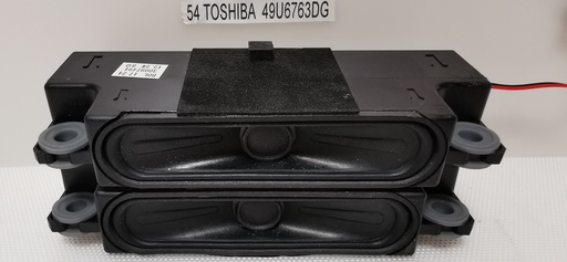 [54-] TOSHIBA 49U6763DG 2 X – Haut-parleurs