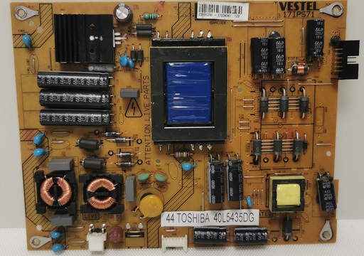 [44-] TOSHIBA 40L5435DG – Carte alimentation VESTEL 17IPS71